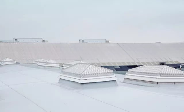 HDS-Schutzsystem auf Dach