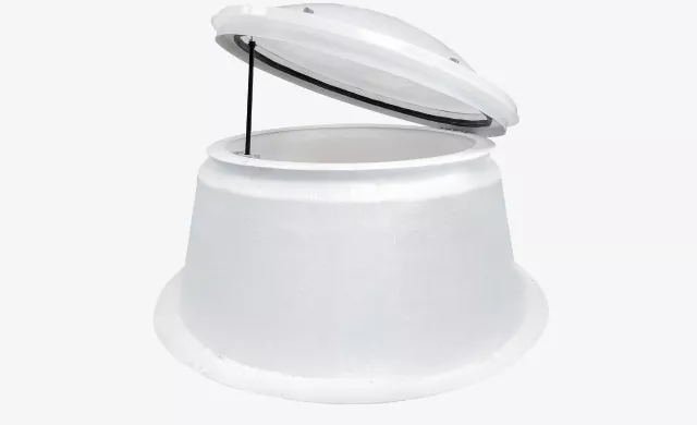 Lichtkuppel LK-R classic offen